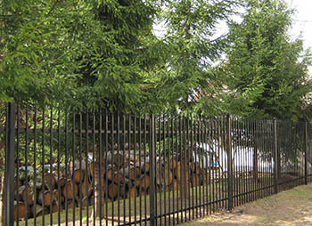 Металлический сварной забор секции