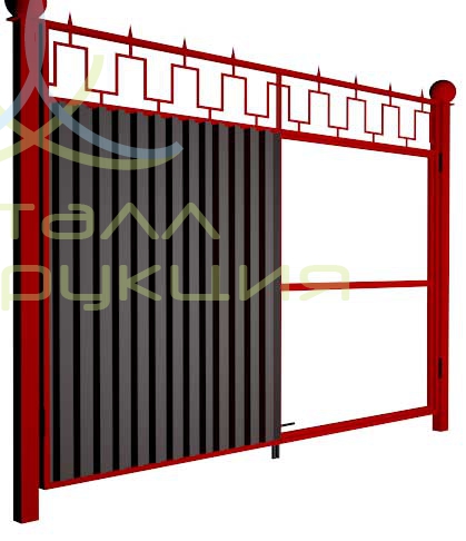 Комбинированный ворота ВК-03 СК