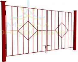 Сварные ворота СВ-08