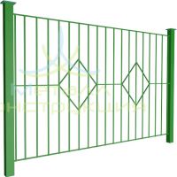 Сварное ограждение для дома СЗ-09