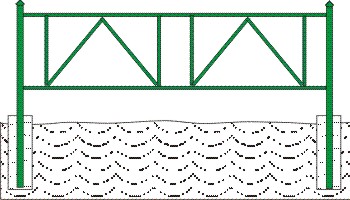 Газонное ограждение 4