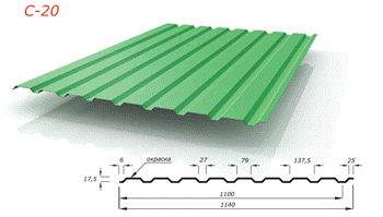Профлист для забора