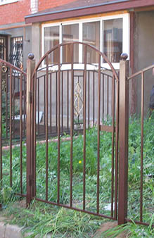 Сварная металлическая калитка