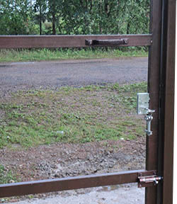 Установка калики на даче