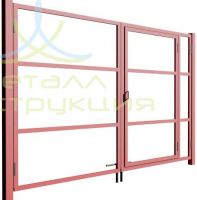 Ворота со встроенной калиткой